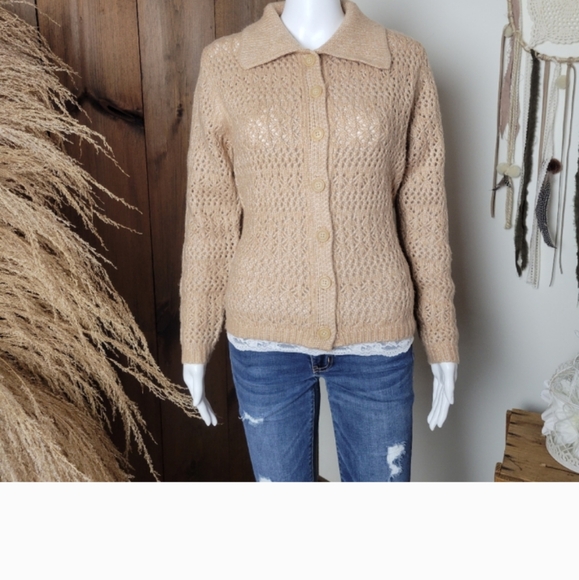 Joie Knit Sweater Cardigan NWOT - Picture 4 of 12